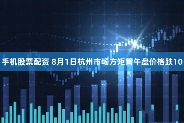 手机股票配资 8月1日杭州市场方矩管午盘价格跌10